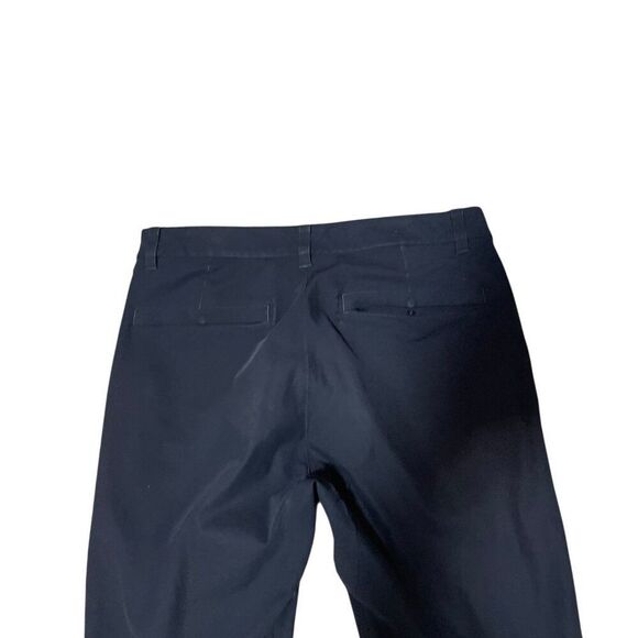 Lululemon Men’s Pants 32 ABC Slim-Fit 5 Pocket Zip Warpstreme Black - Picture 6 of 7